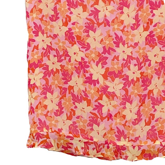 Cynthia Howie Floral Print Skirt Size 8 (A111) - Picture 4 of 6